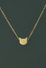 Ten Thousand Villages Dainty Cat Necklace