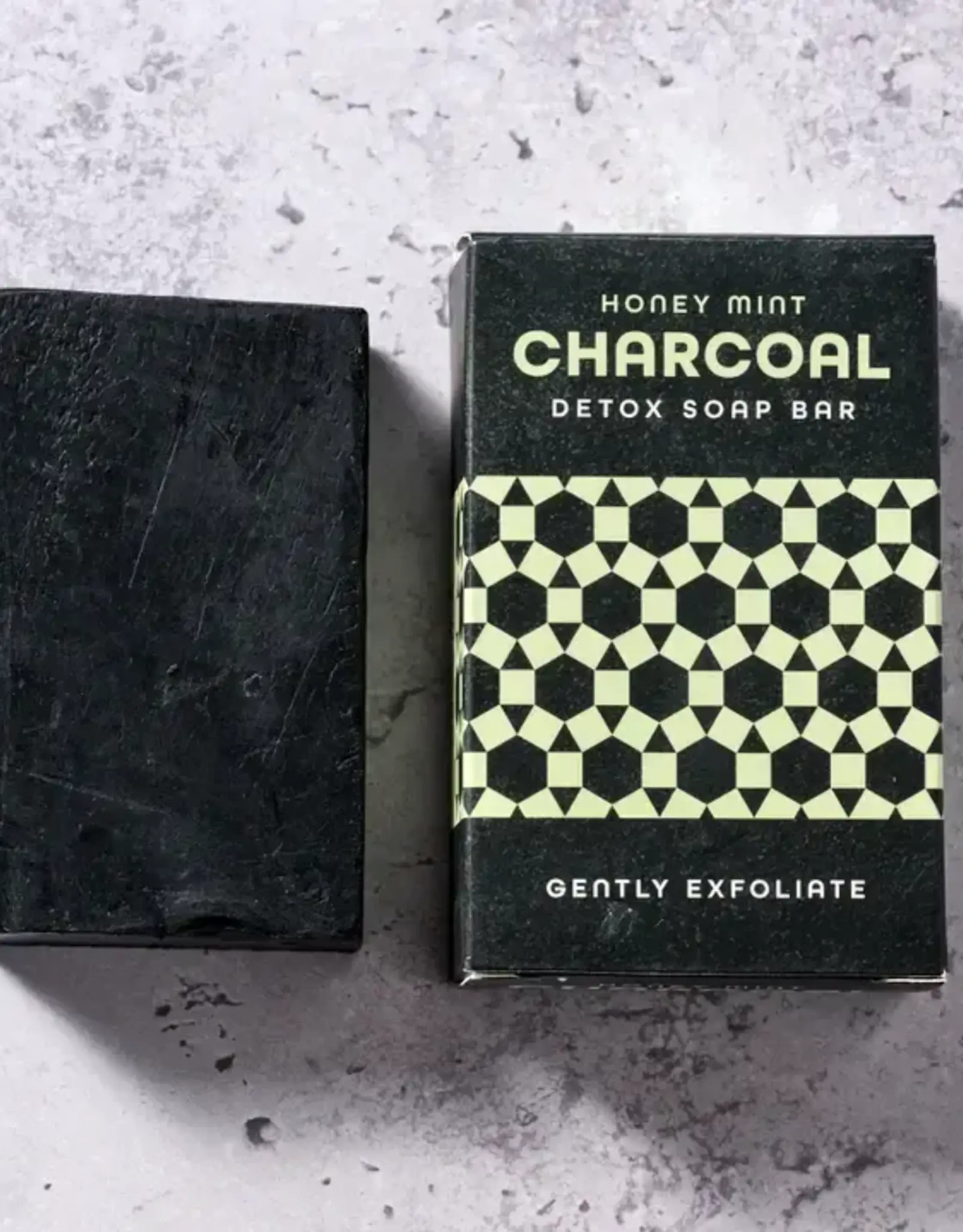 Ten Thousand Villages Lavender Charcoal Soap