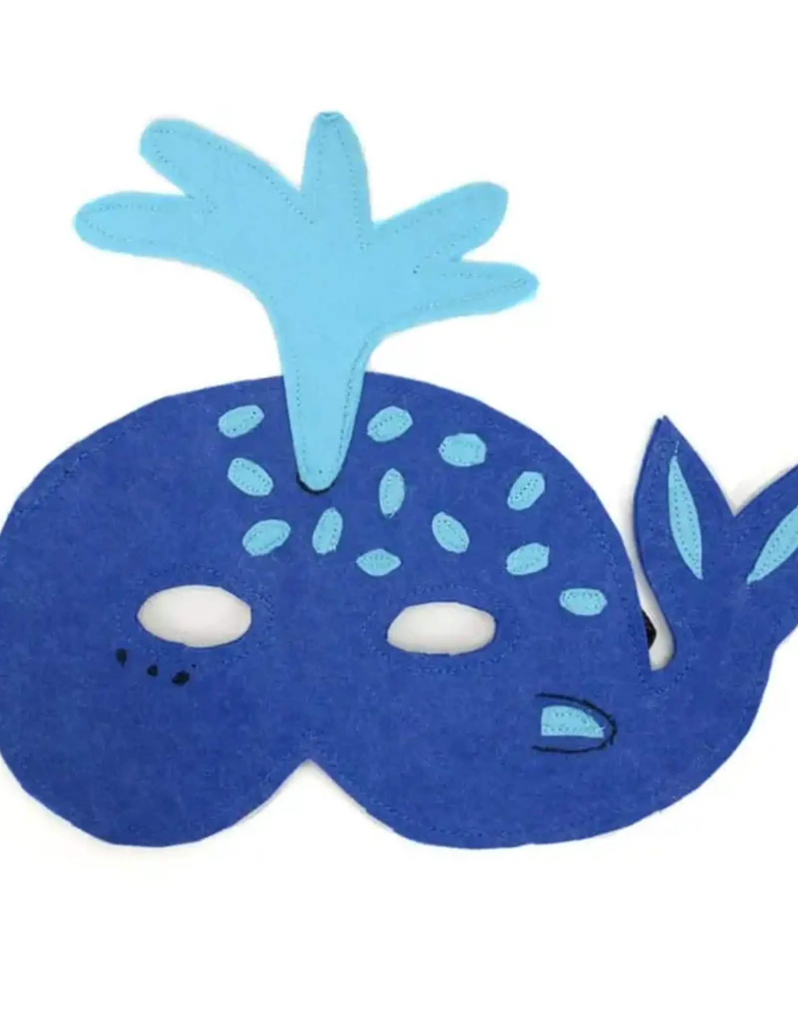 Minga Fair Trade Whale Felt Play Mask