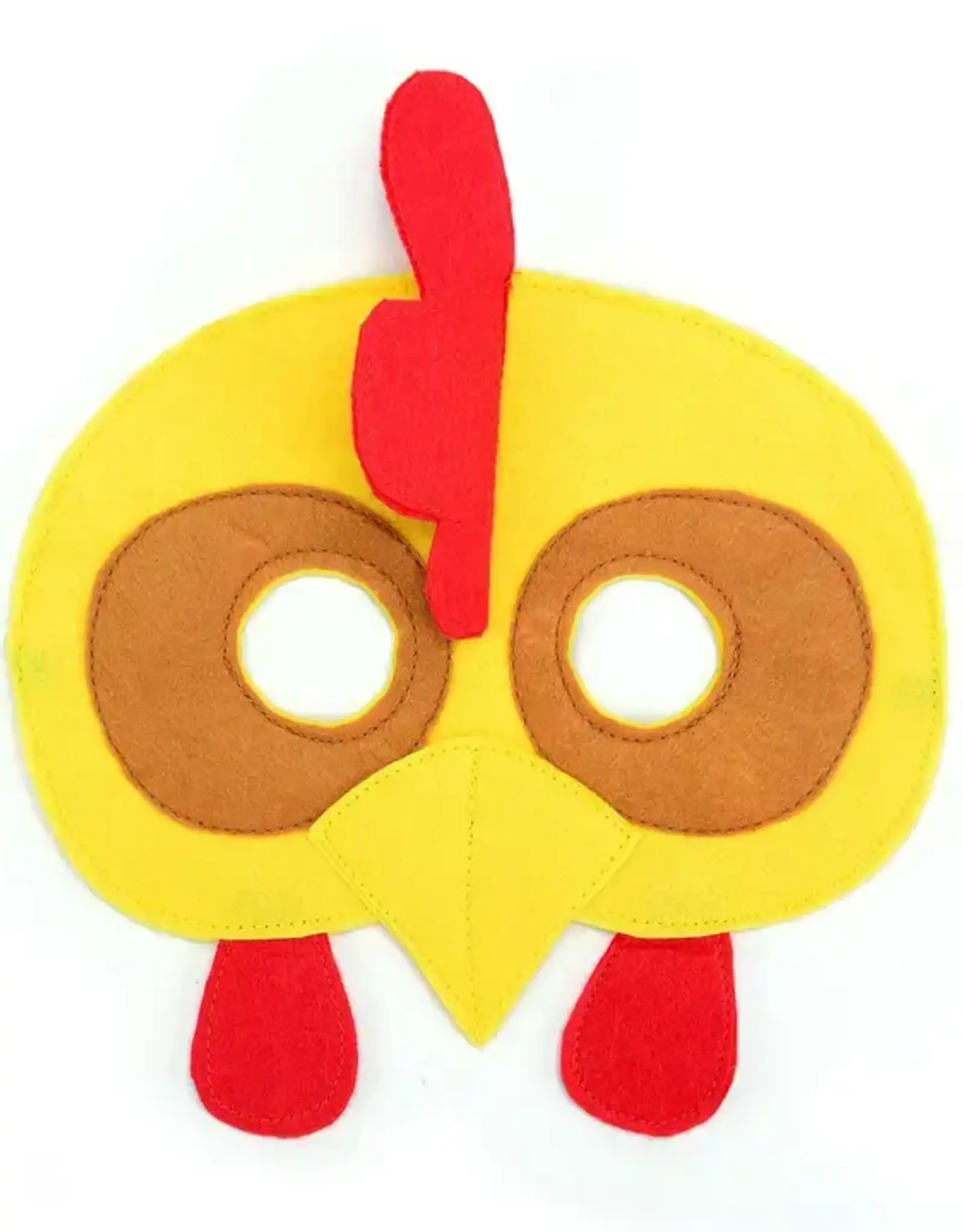 Minga Fair Trade Chicken Felt Play Mask