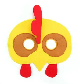 Minga Fair Trade Chicken Felt Play Mask