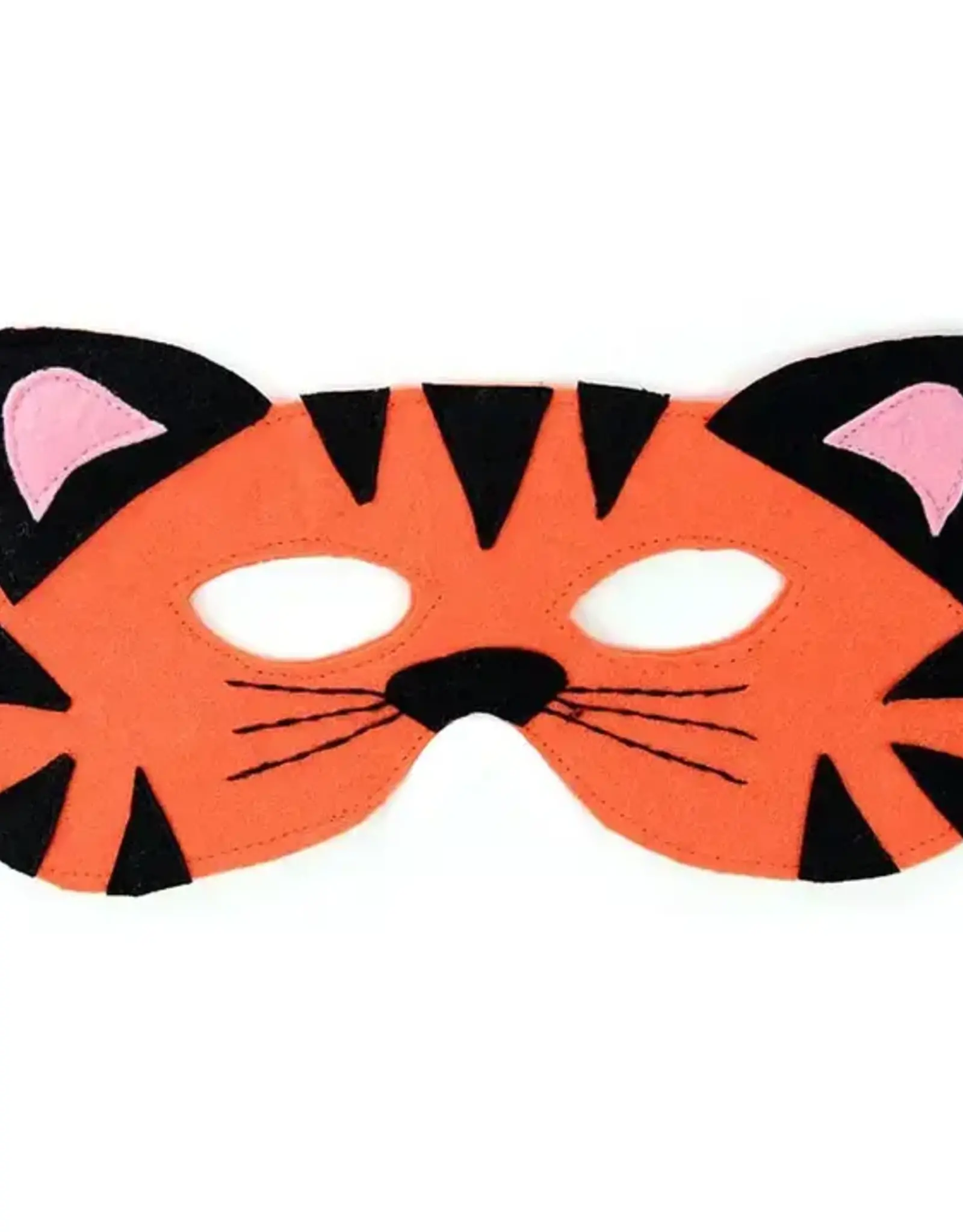 Minga Fair Trade Tiger Felt Play Mask