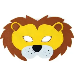 Minga Fair Trade Lion Felt Play Mask
