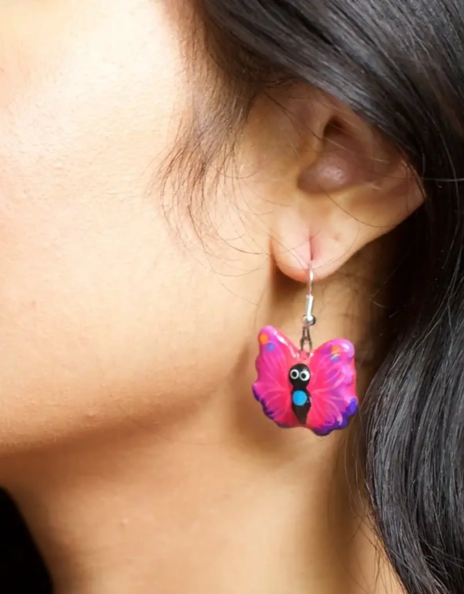 Lucia's Imports Ceramic Earrings (Assorted)