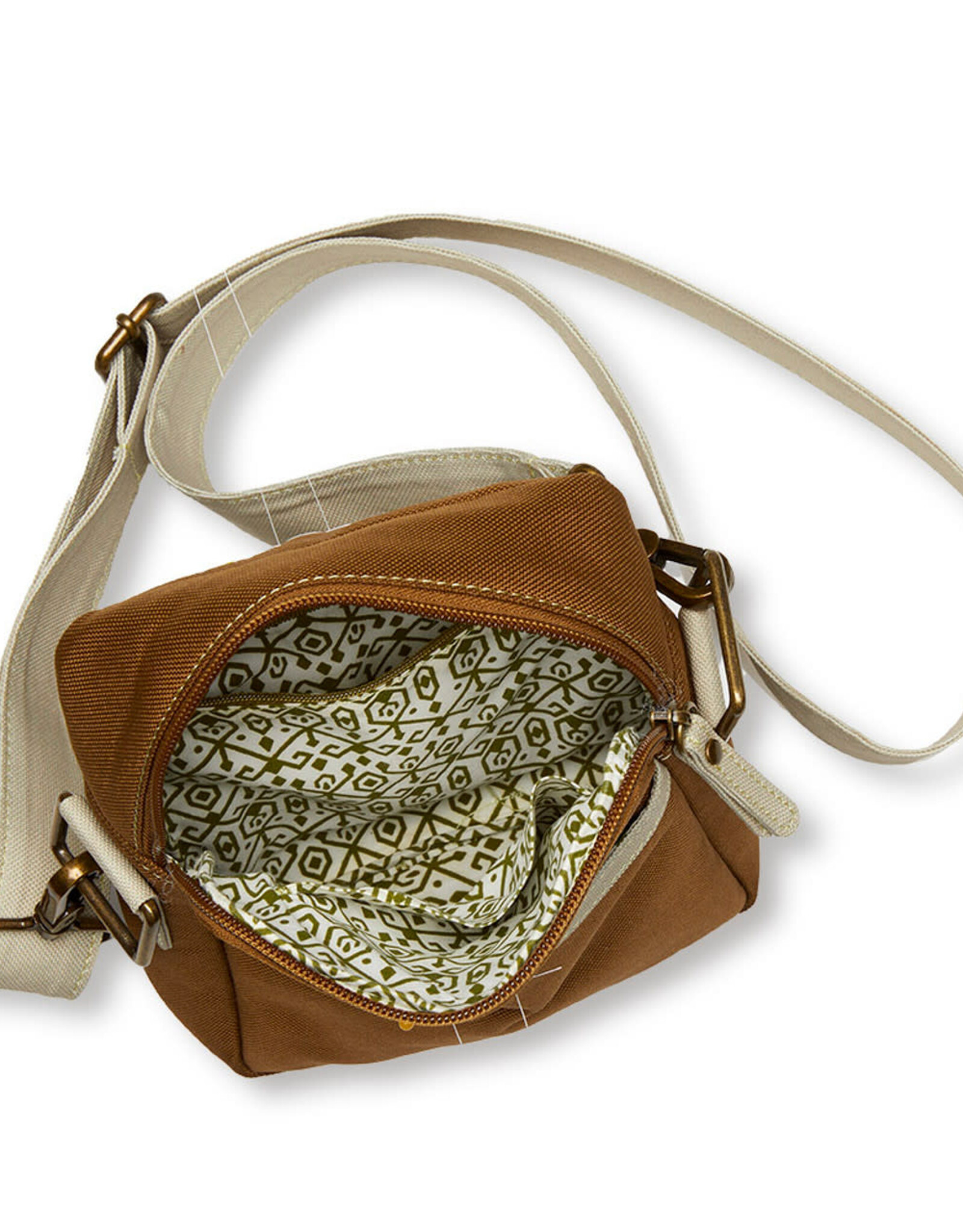 Serrv Sand Recycled Crossbody Bag