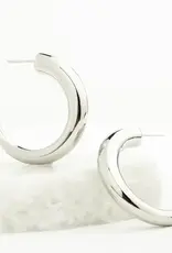 Starfish Project Silver Grace Hoops