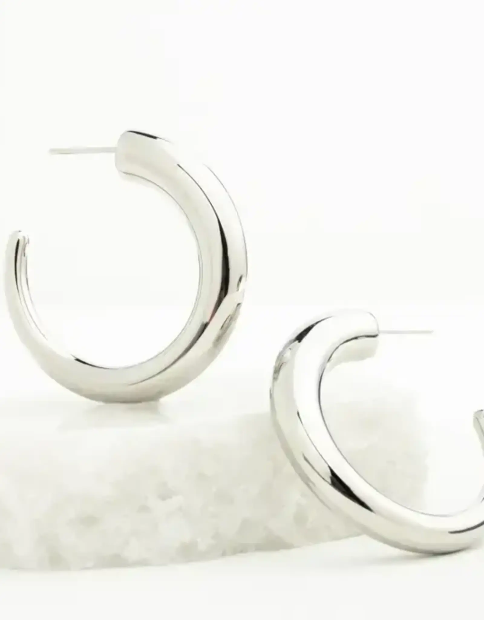Starfish Project Silver Grace Hoops