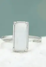 Starfish Project Moonlit Grace Ring in Silver & Moonstone