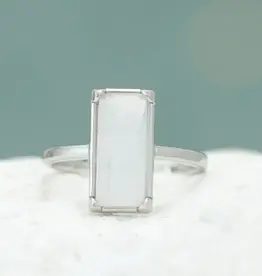 Starfish Project Moonlit Grace Ring in Silver & Moonstone