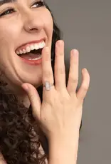 Starfish Project Moonlit Grace Ring in Silver & Moonstone