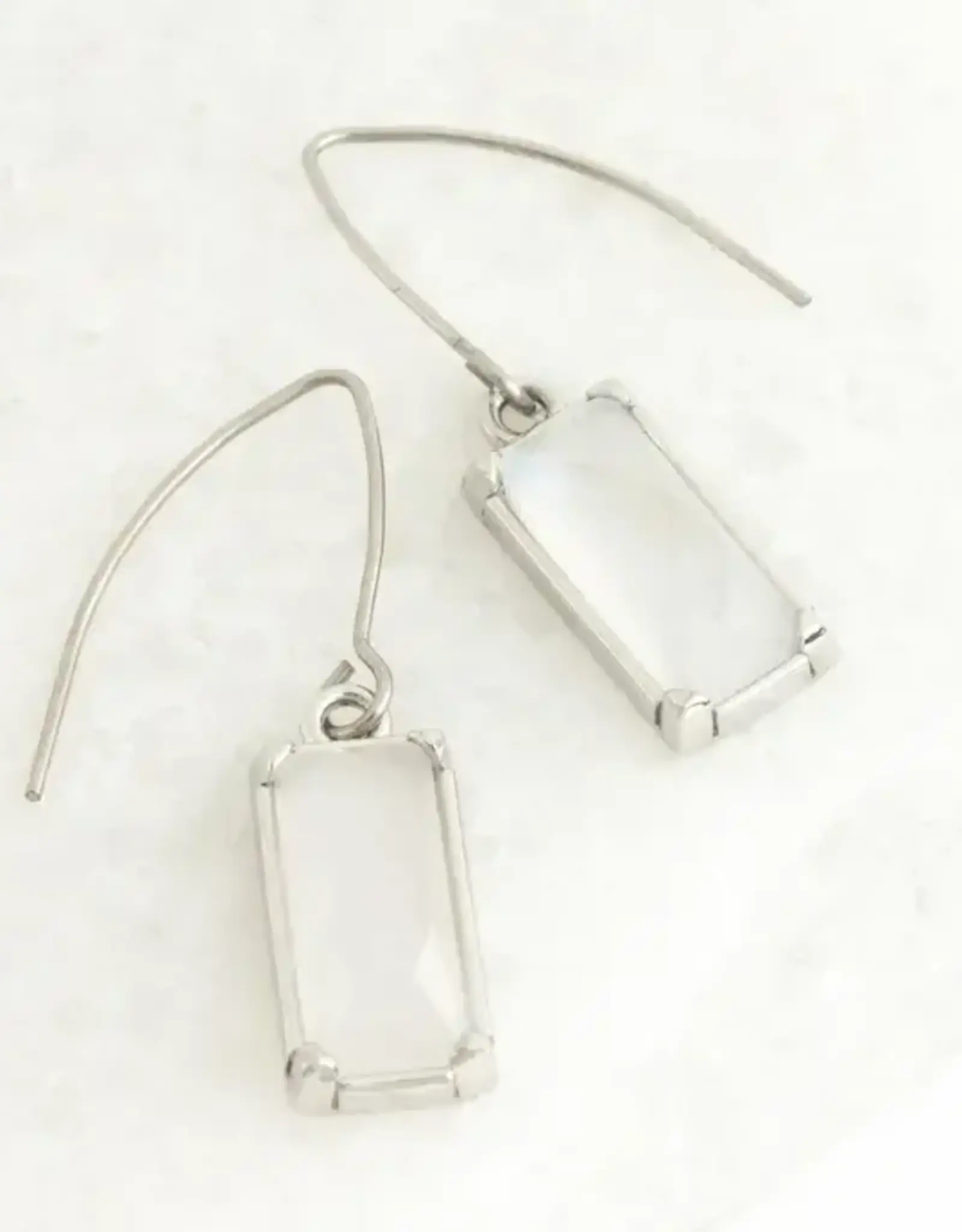 Starfish Project Moonlit Grace Earrings in Silver & Moonstone