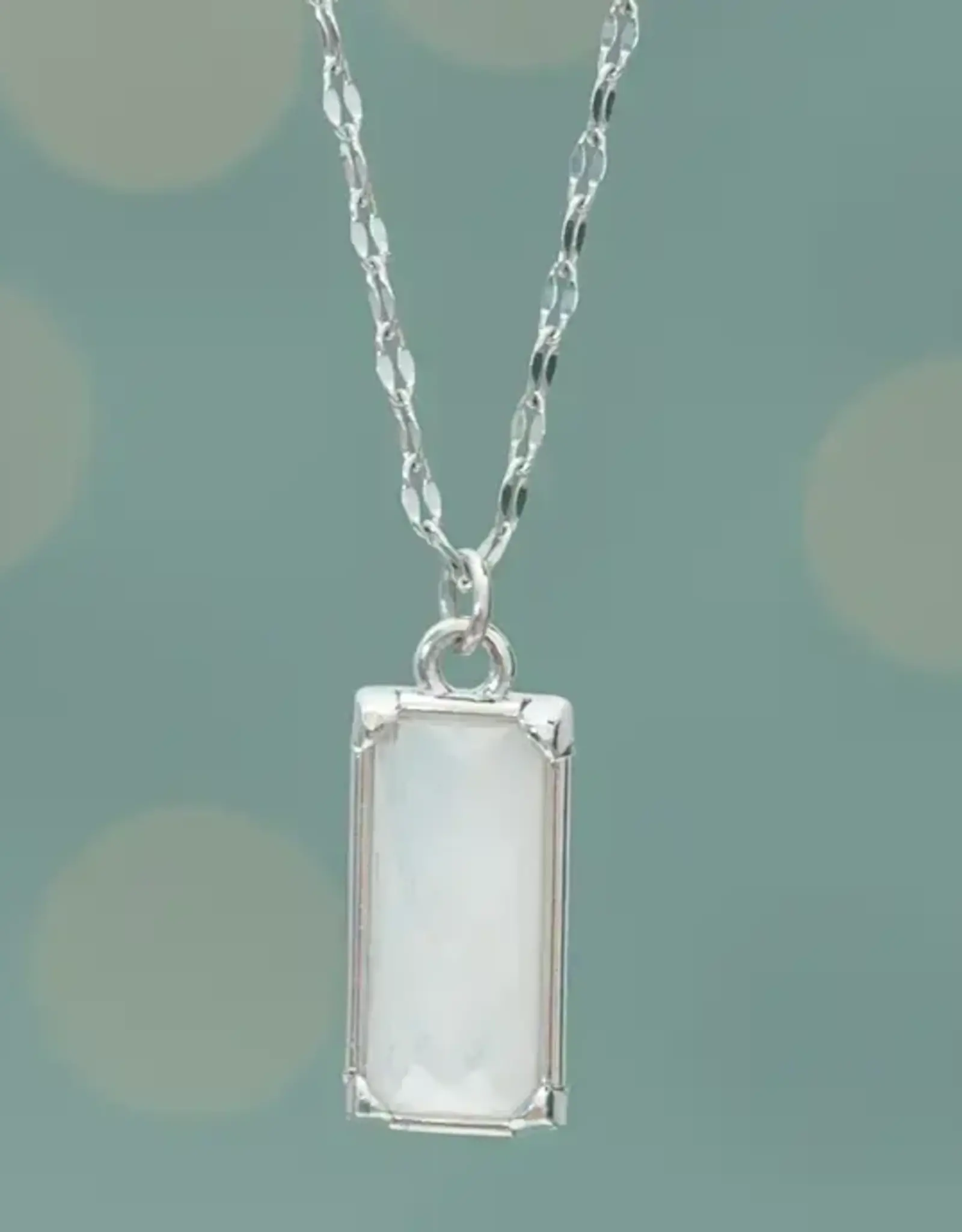 Starfish Project Moonlit Grace Necklace in Silver & Moonstone