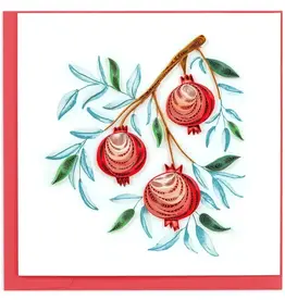 Quilling Card Quilled Pomegranate Branch Greeting Card