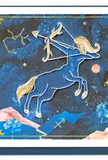 Quilling Card Quilled Sagittarius Zodiac Greeting Card