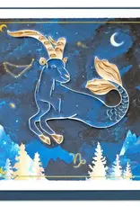 Quilling Card Quilled Capricorn Zodiac Greeting Card