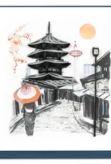 Quilling Card Quilled Kyoto Greeting Card