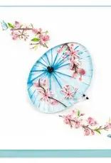 Quilling Card Quilled Floral Umbrella Greeting Card