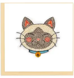 Quilling Card Quilled Kawaii Cat Greeting Card