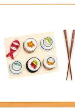 Quilling Card Quilled Sushi Greeting Card