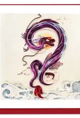 Quilling Card Quilled Dragon Greeting Card