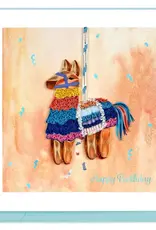 Quilling Card Quilled Birthday Pinata Greeting Card