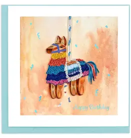 Quilling Card Quilled Birthday Pinata Greeting Card