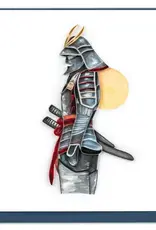 Quilling Card Quilled Male Samurai Greeting Card