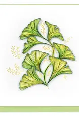 Quilling Card Quilled Ginkgo Leaves Greeting Card