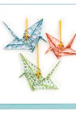 Quilling Card Quilled Origami Cranes Greeting Card