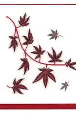 Quilling Card Quilled Japanese Maple Leaves Greeting Card