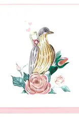Quilling Card Quilled Carrier Pigeon Love Letter Greeting Card