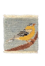 Bunyaad Pakistan Goldfinch Mug Rug