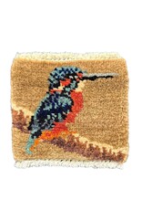 Bunyaad Pakistan Kingfisher Mug Rug