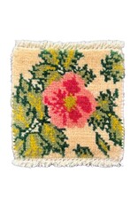 Bunyaad Pakistan Rose Mug Rug