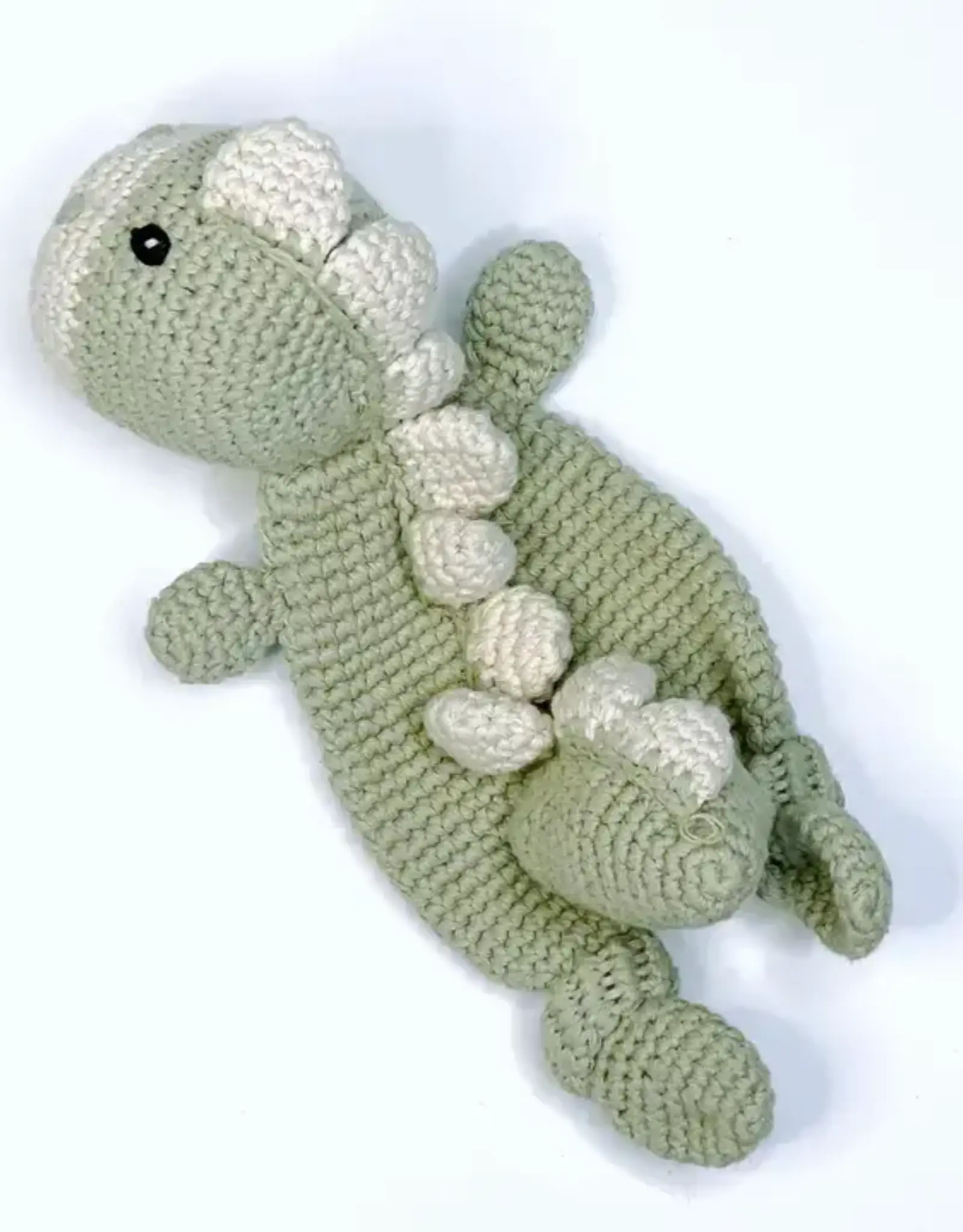 Pebble Dinosaur Lovey Plush Toy (Soft Teal)