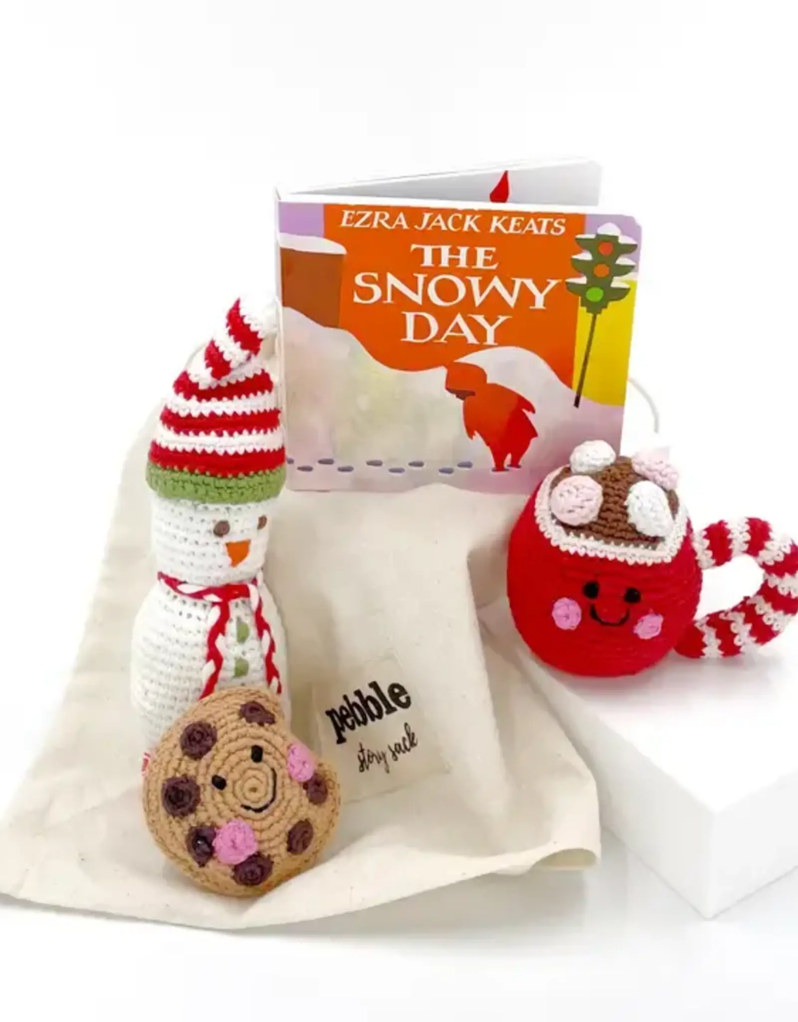 Pebble The Snowy Day: Story Sack (Set of 5)