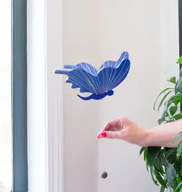 Tulia Artisans Blue Butterfly Flying Mobile