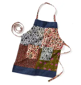 Serrv Little Cook's Upcycled Sari Denim Apron