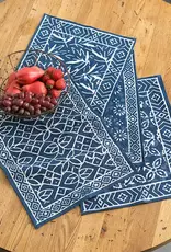 Serrv Indigo Dabu Block Print Placemats