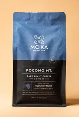 Moka Origins Pocono Mt. Dark Roast Coffee 12oz / Whole Bean
