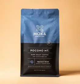 Moka Origins Pocono Mt. Dark Roast Coffee 12oz / Whole Bean