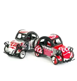 Swahili African Modern Recycled Pop Can Car