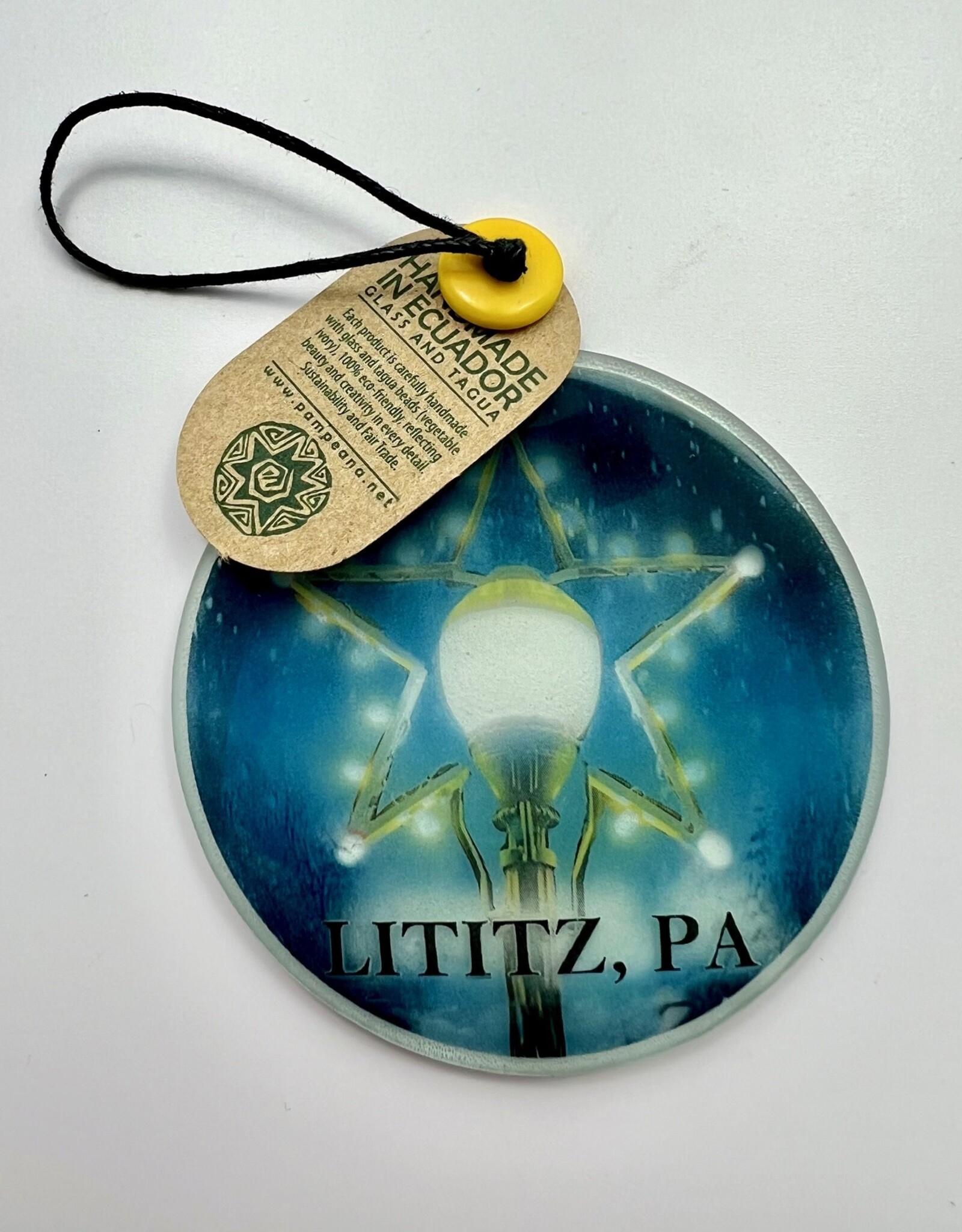 Pampeana Lititz Star Light Ornament