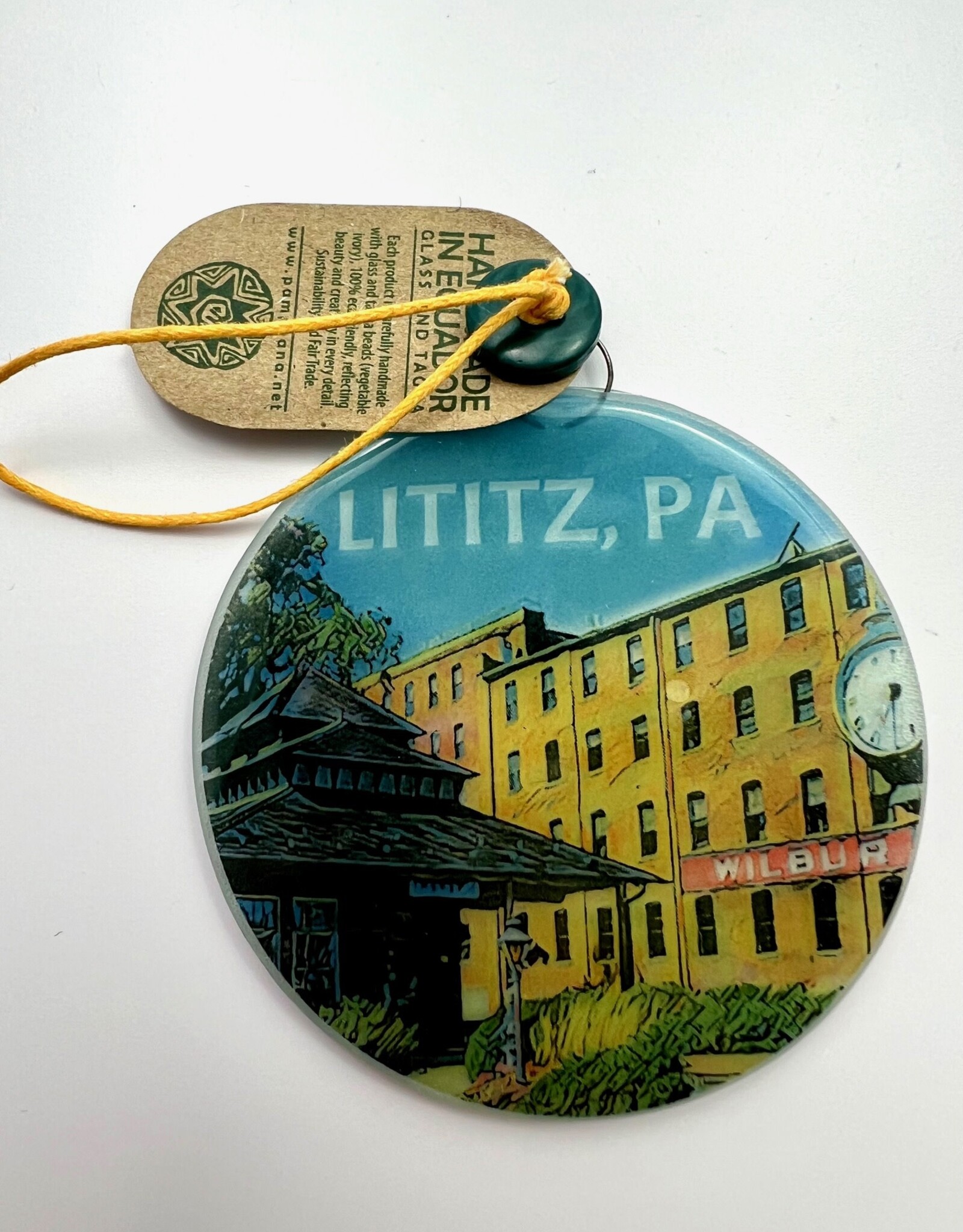 Pampeana Lititz Wilbur Ornament