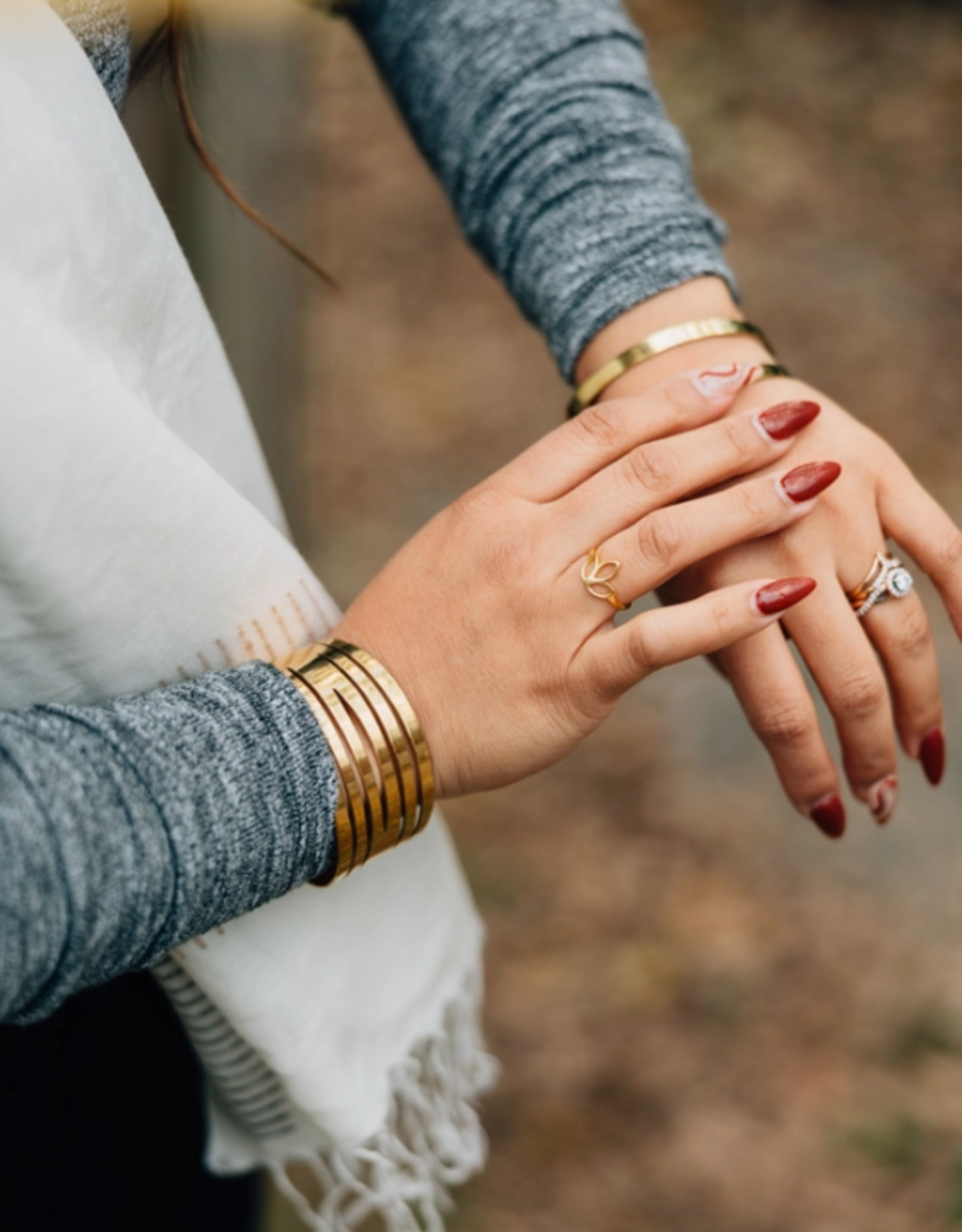 Matr Boomie Assorted Band Ring (See description for different styles)