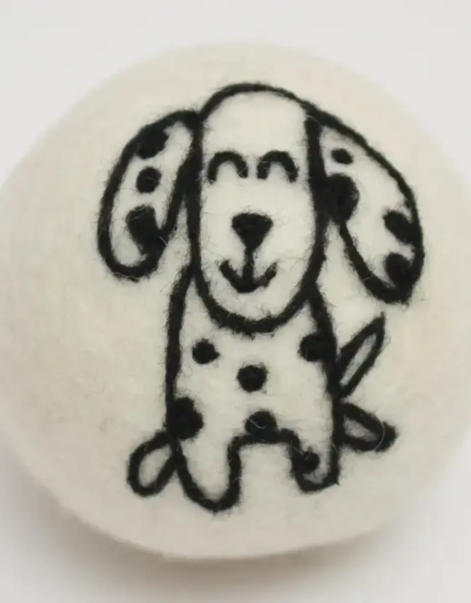 Ethical Global Spotted Dog Felt Dryer Ball