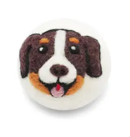 Ethical Global Brown Dog Felt Dryer Ball