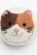 Ethical Global Calico Cat Felt Dryer Ball