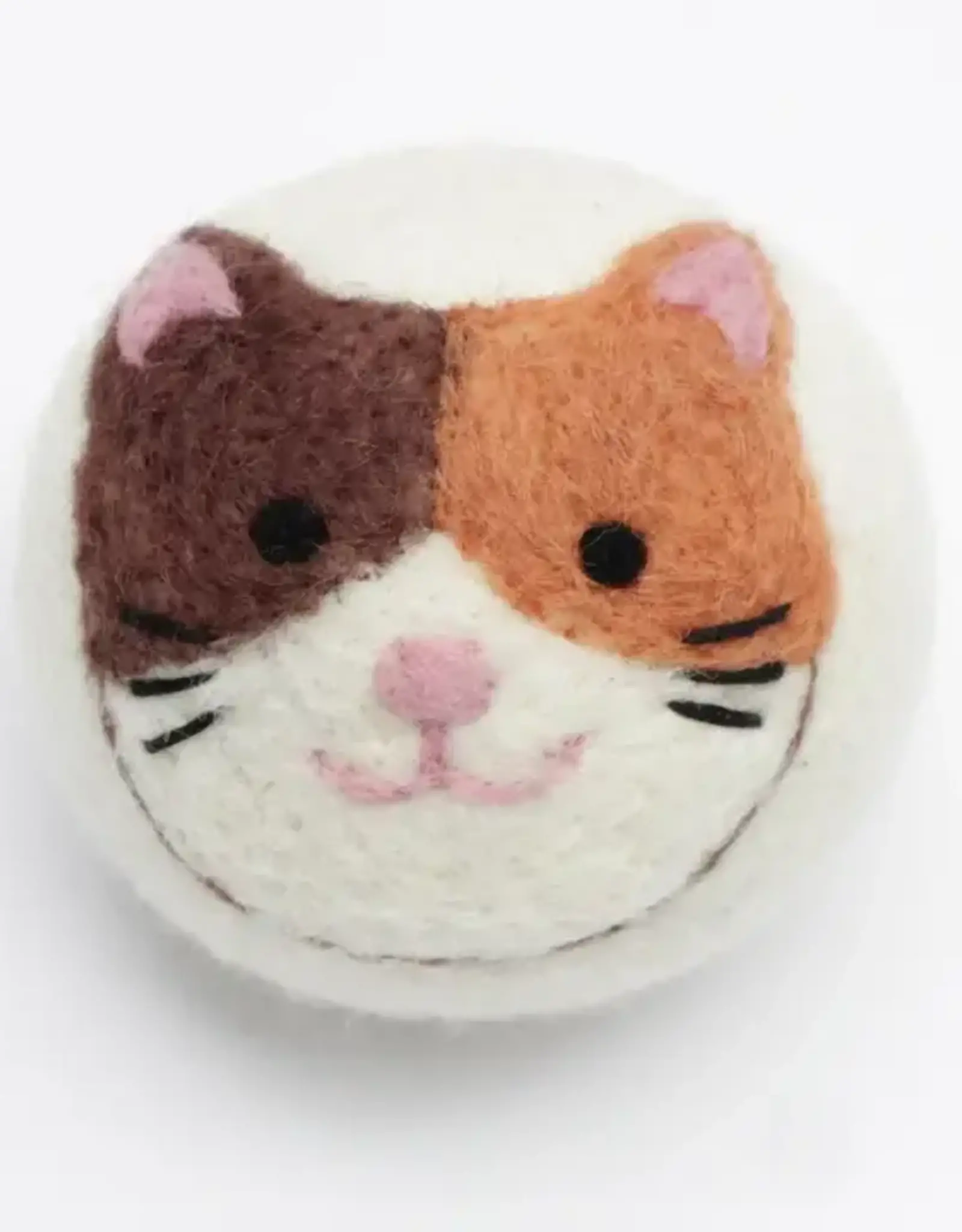Ethical Global Calico Cat Felt Dryer Ball