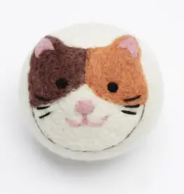 Ethical Global Calico Cat Felt Dryer Ball